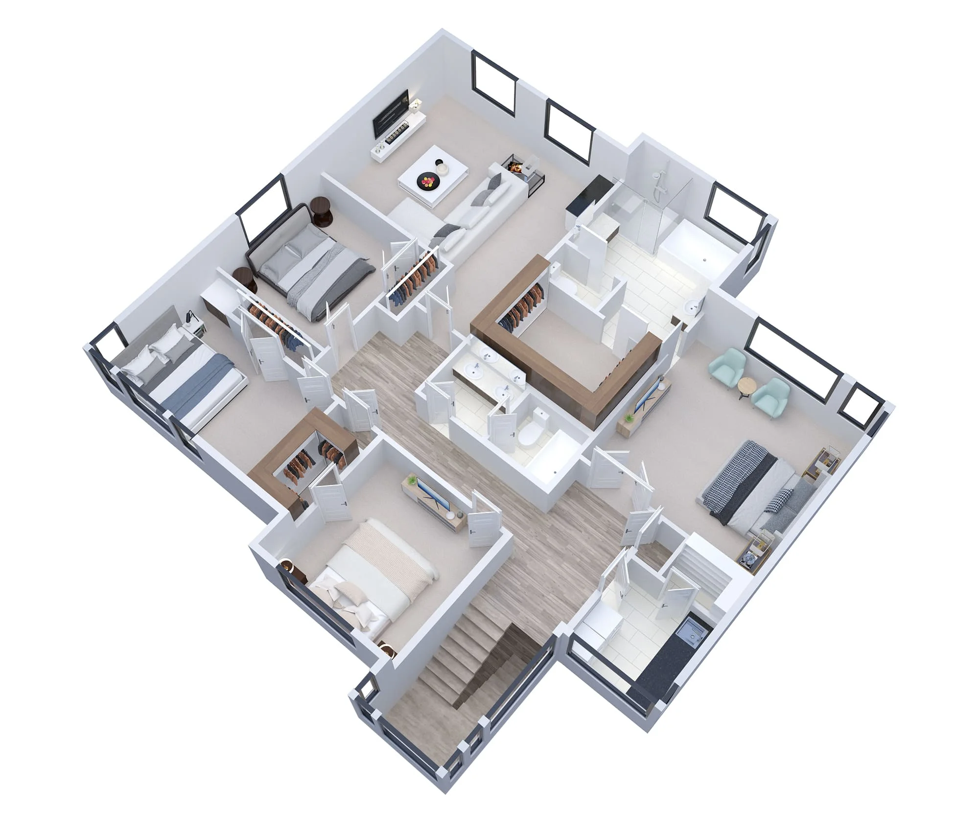 real-estate-3d-floor-plan-rendering